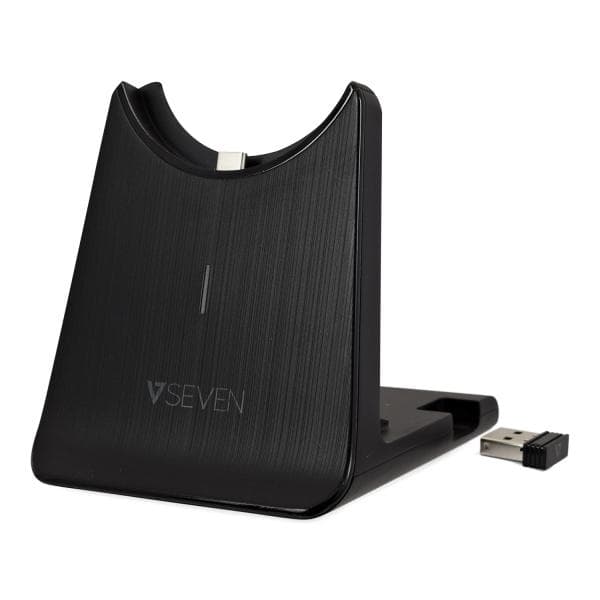 V7 - Latausteline (USB-C) - musta - V7 HB600S, HB605M