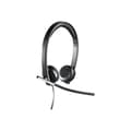 Miniatyrbild 5 av 5: Headset - Kabelanslutet - Logitech - H650E - Stereomikrofon - Grå
