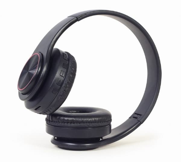 Gembird BHP-LED-01 hörlurar/headset Trådbunden & Trådlös Huvudband Musik/Vardag Micro-USB Bluetooth Svart