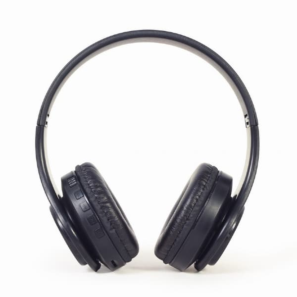 Gembird BHP-LED-01 hörlurar/headset Trådbunden & Trådlös Huvudband Musik/Vardag Micro-USB Bluetooth Svart