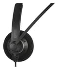 Miniatyrbillede 5 af 5: HP Monitor M24h FHDEPOS IMPACT SC 30 Headset Kablet Hovedbøjle Opkald/Musik Sort, Sølv