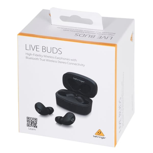 Behringer LIVE BUDS – trådlösa in-ear-hörlurar