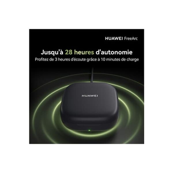 Trådlösa hörlurar Huawei FreeArc svart (Black)