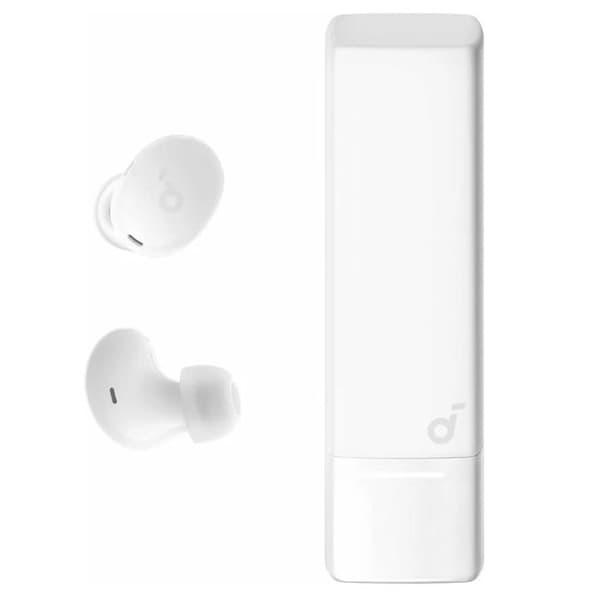 Soundcore A30i från Anker, brusreducerande hörlurar, snygg läppstiftsformad design, liten, lätt och bekväm, i-cancelling