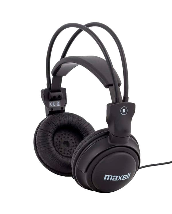 Maxell Home Studio -nappikuulokkeet, mustat