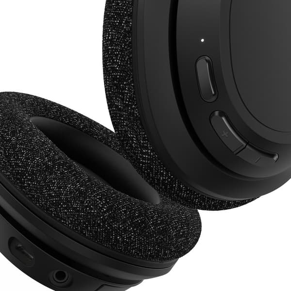 Belkin SoundForm Adapt -kuulokkeet, langalliset ja langattomat, pääpannalla, puhelut/musiikki, USB Type-C, Bluetooth, musta