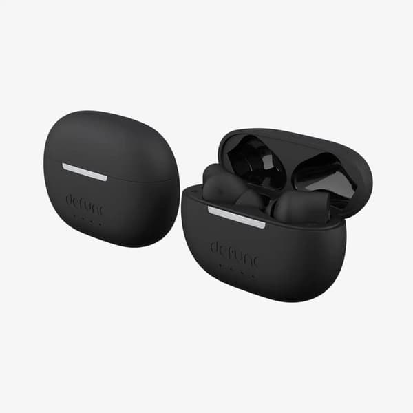 DEFUNC True Anc Hörlurar Trådlösa Stereo (TWS) In-ear Musik/Vardagsbruk Bluetooth Svarta