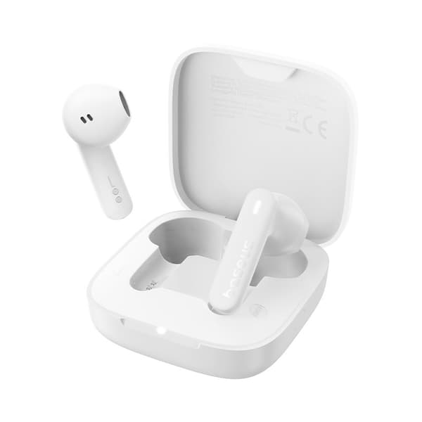 Baseus Bowie E16 Headset Ægte Trådløse Øretelefoner In-ear Opkald/Musik USB Type-C Bluetooth Hvid