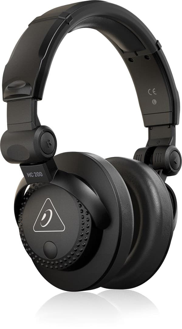 Behringer HC 200 hörlurar/headset Trådbunden Huvudband Scen/Studio Svart