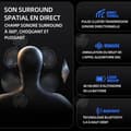Miniatyrbild 3 av 4: INN Bone conduction hörlurar IPX6 vit vit bluetooth 5.4 vattentät bluetooth hörlurar bluetooth trådlöst trådlöst bluetooth headset