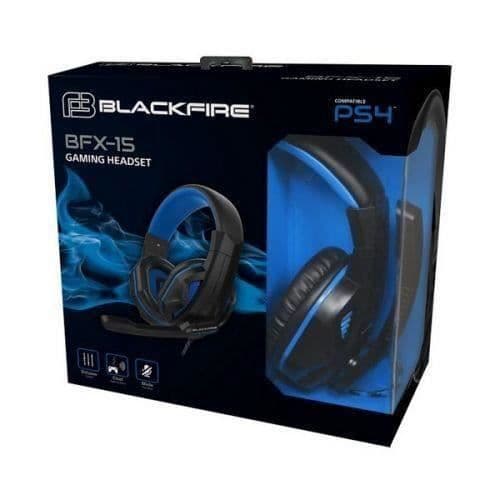 Gamingheadset - Ardistel - BLACKFIRE BFX-15B - Trådbunden - Svart Blå - Kompatibel med PS4
