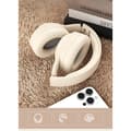 Miniatyrbillede 6 af 9: INF Bluetooth Headset DR06: Lang batteritid, Hi-Fi-lyd Beige