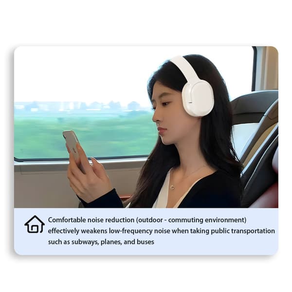 INF Trådløst Bluetooth-headset DR-86 Hvit