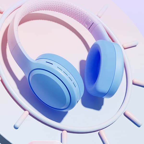 INF Gradient Bluetooth -kuulokkeet DR88 - Mukaansatempaava ääni Sininen