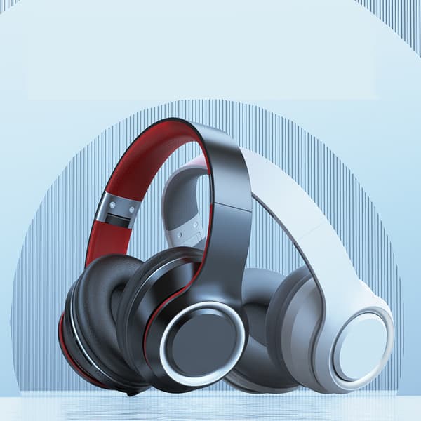 INF DR90 Over-Ear Bluetooth-hodetelefoner Sort