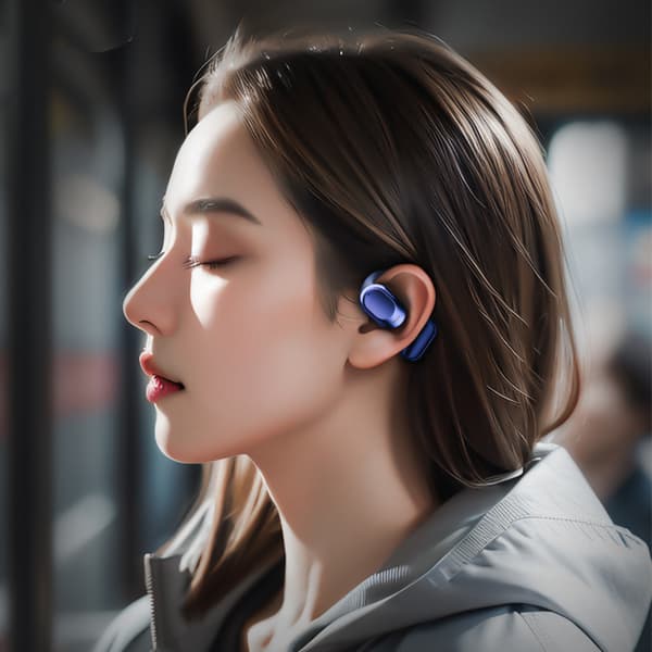 INF SHINECON Bluetooth 5.3 Kuulokkeet Sininen