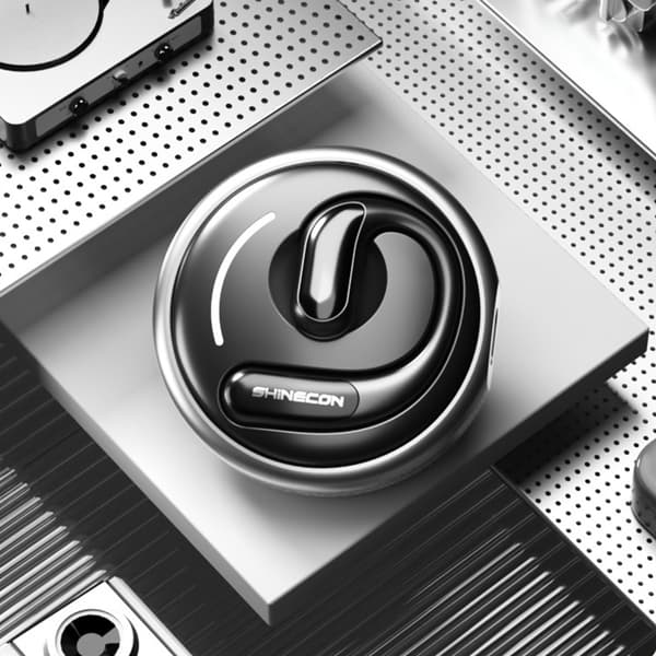 INF Bluetooth-kuulokkeet: Pitkä akunkesto, AI-käännös Harmaa