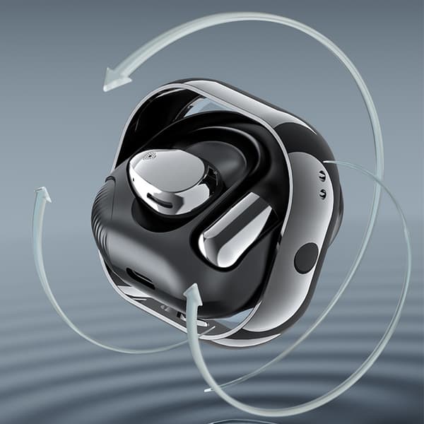 INF X5Pro Bluetooth-kuulokkeet - AI-käännös, melunvaimennus Musta