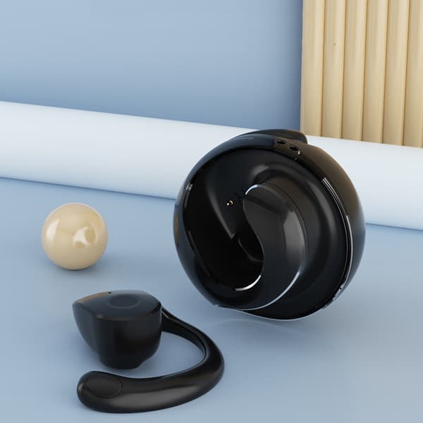 INF Bluetooth 5.3 AI-oversetter Åpne Ørepropper Sort