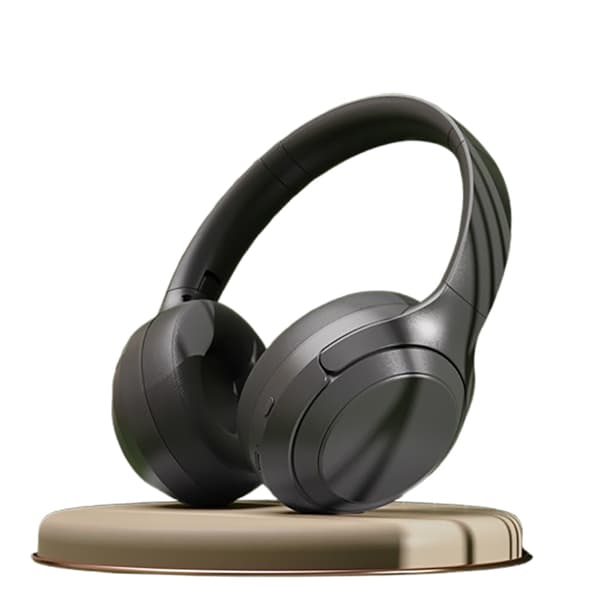 INF DR83 Klassiske sorte over-ear Bluetooth-hovedtelefoner