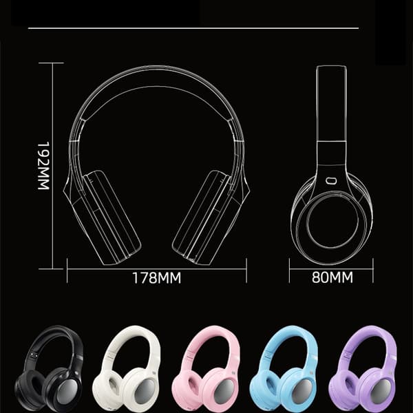 INF Athens Black DR-05 Bluetooth -kuulokkeet: Mukaansatempaava ääni