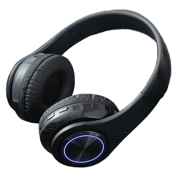 INF B39 On-Ear Bluetooth-hovedtelefoner - Blank sort finish