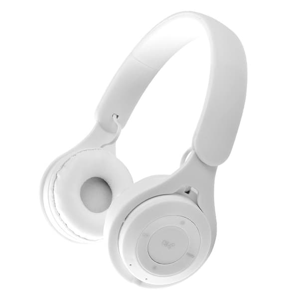 INF Moon White Bluetooth Headset Y08 - Foldbar & Kreativ