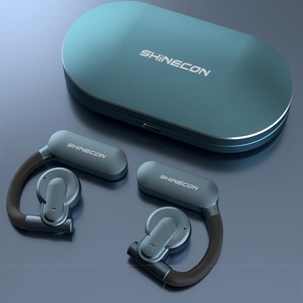 INF Violetti Bluetooth 5.3 -kuulokkeet: Pitkä akunkesto, mukavuus Sininen