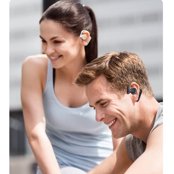 INF Deep Space Grå Bluetooth-øretelefoner - QH-008 Standard Grå