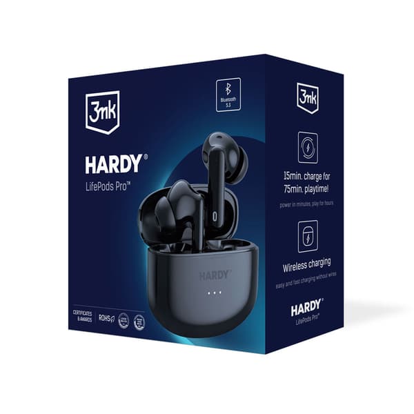Accessories - 3mk HARDY LifePods Pro Black