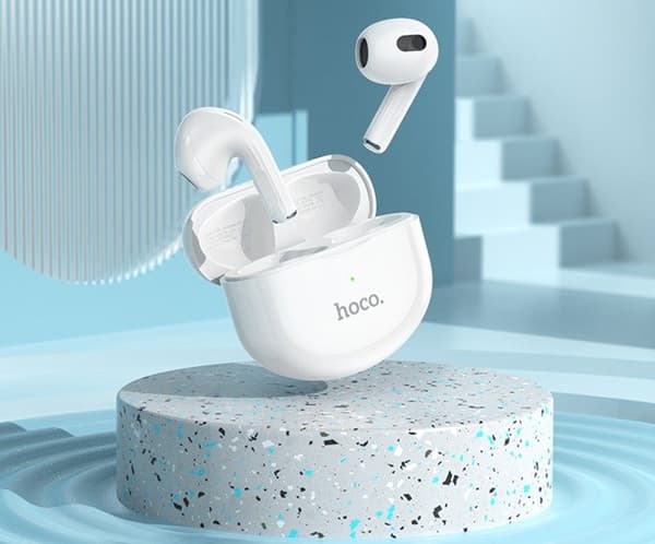 Hoco EW35 Sonido Headset Trådlöst In-Ear Samtal/Musik Bluetooth Vit