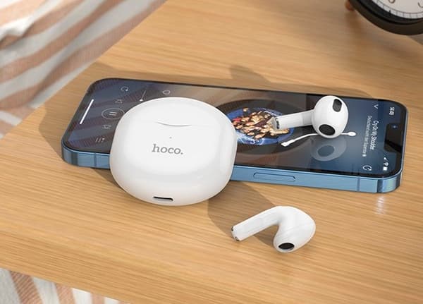 Hoco EW35 Sonido Headset Trådlöst In-Ear Samtal/Musik Bluetooth Vit
