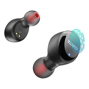 TOZO T6S Headset Trådlöst Stereo (TWS) In-ear USB Typ-C Bluetooth Svart