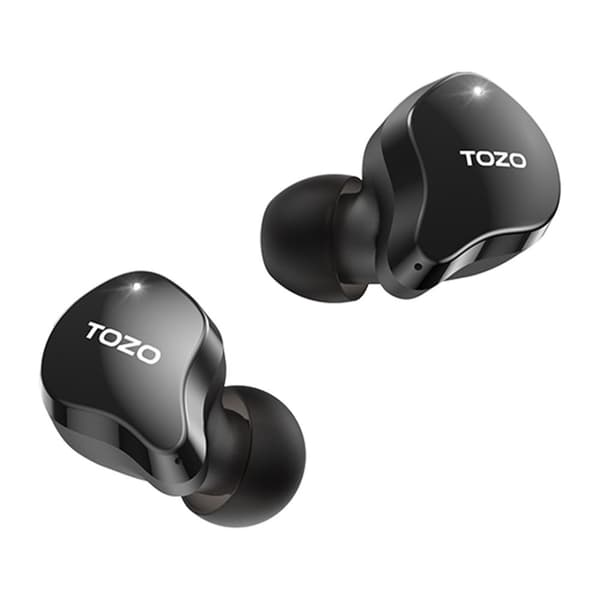 TOZO T18 CRYSTAL BUDS Trådlösa Stereo (TWS) In-Ear USB Typ-C Bluetooth-headset Svart