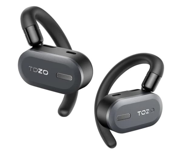 TOZO Open Buds True Wireless Stereo (TWS) In-Ear USB Typ-C Bluetooth-headset Svart