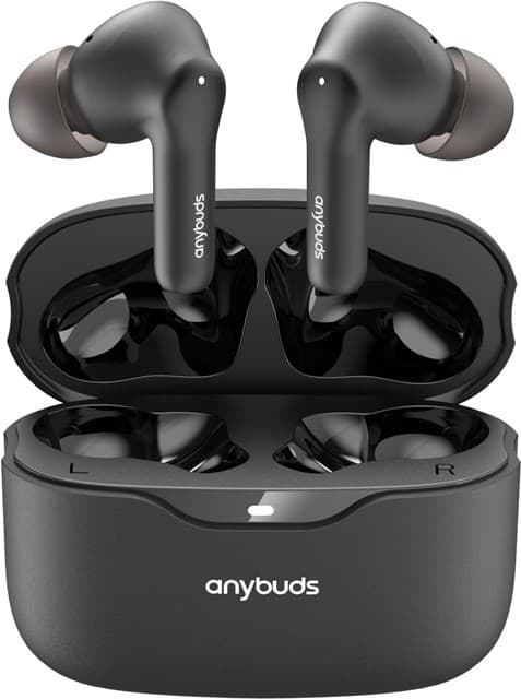 TOZO Anybuds Pro True Wireless Stereo (TWS) In-Ear USB Typ-C Bluetooth-headset Svart