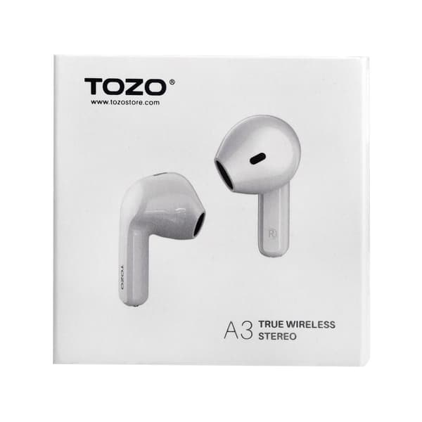 TOZO A3 True Wireless Stereo (TWS) USB Typ-C Bluetooth In-Ear Headset Vit