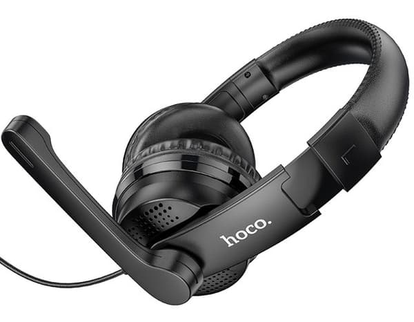 Hoco W103 Magic Tour Pelikuulokkeet Jack-kaapeli 3.5 In-Ear Musta