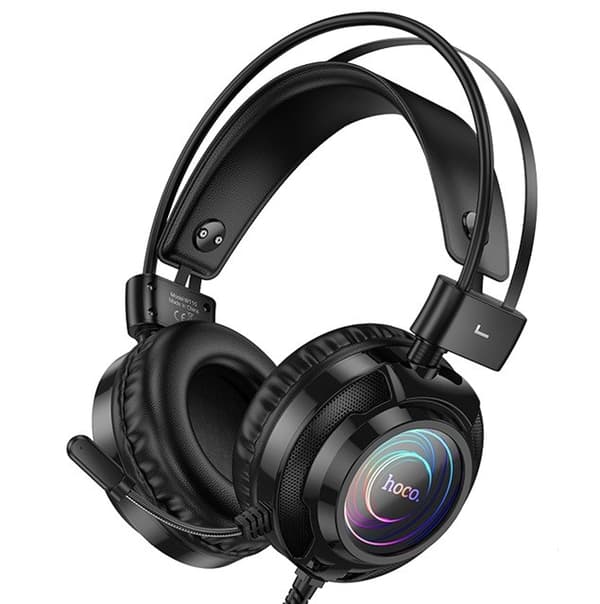 HOCO W110 Resource Gaming Headset Kablet USB+ Jack 3.5 In-Ear Sort