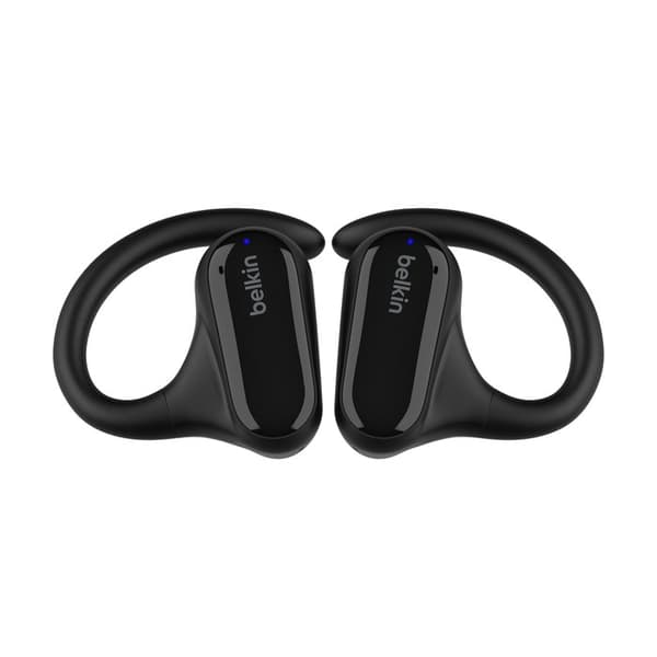 Belkin SoundForm ClearFit -langattomat stereokuulokkeet (TWS), korvakoukku, puhelut/musiikki/urheilu/jokapäiväinen Bluetooth, musta