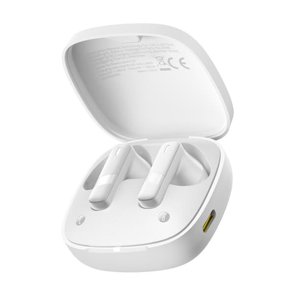 Baseus Bowie E20 Langattomat Kuulokkeet Nappikuulokkeet Puhelut/Musiikki Bluetooth Valkoinen