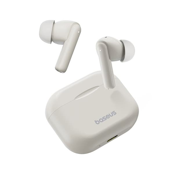 Baseus Bowie E17 Headset Trådlöst Stereo (TWS) In-ear Samtal/Musik USB Typ-C Bluetooth Vit