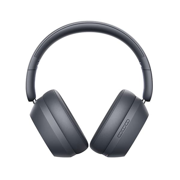 Baseus Bass 35 Max -kuulokkeet, langalliset ja langattomat, sankalla, musiikki, USB-C, Bluetooth, harmaa
