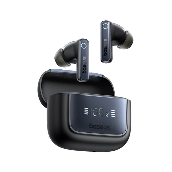 Baseus Bowie 35 TWS Bluetooth-vastamelukuulokkeet, korvanapit, yhteys/musiikki, Bluetooth, musta