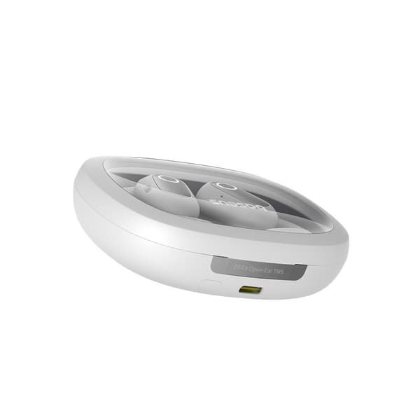 Baseus Eli Fit avoimet korvakuulokkeet langattomat yhteys-/musiikkikuulokkeet USB Type-C Bluetooth valkoinen