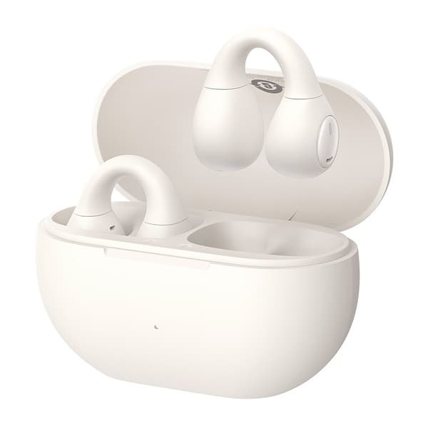 Baseus Bass 15 Clip Avoimet Kuulokkeet True Langattomat Stereo (TWS) Nappikuulokkeet Puhelut/Musiikki Bluetooth Valkoinen