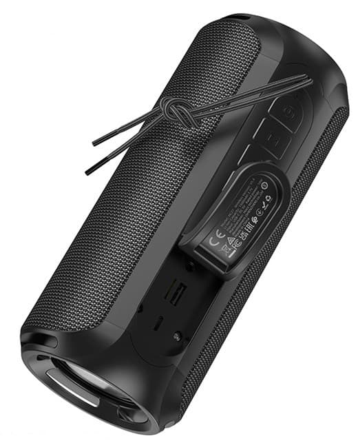 HOCO HC27 Soundful Kannettava Kaiutin Bluetooth/FM/TF-kortti/USB-muistitikku/AUX 2 x 8 W Musta
