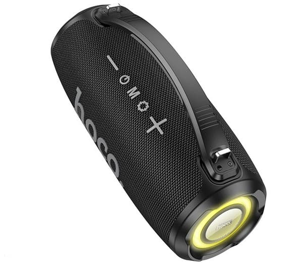 HOCO HA4 Surge Bærbar Højttaler Bluetooth/ FM/ TF-kort/ USB-hukommelsesstik/ AUX 2 x 20 W Sort