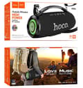Miniatyrbillede 5 af 5: HOCO HA4 Surge Bærbar Højttaler Bluetooth/ FM/ TF-kort/ USB-hukommelsesstik/ AUX 2 x 20 W Sort