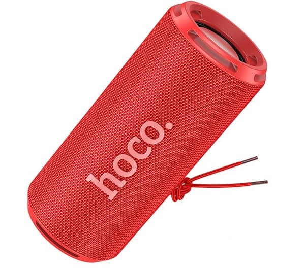 HOCO HC27 Soundful Bærbar Højttaler Bluetooth/ FM/ TF Kort/ USB Memory Stick/ AUX 2 x 8 W Rød